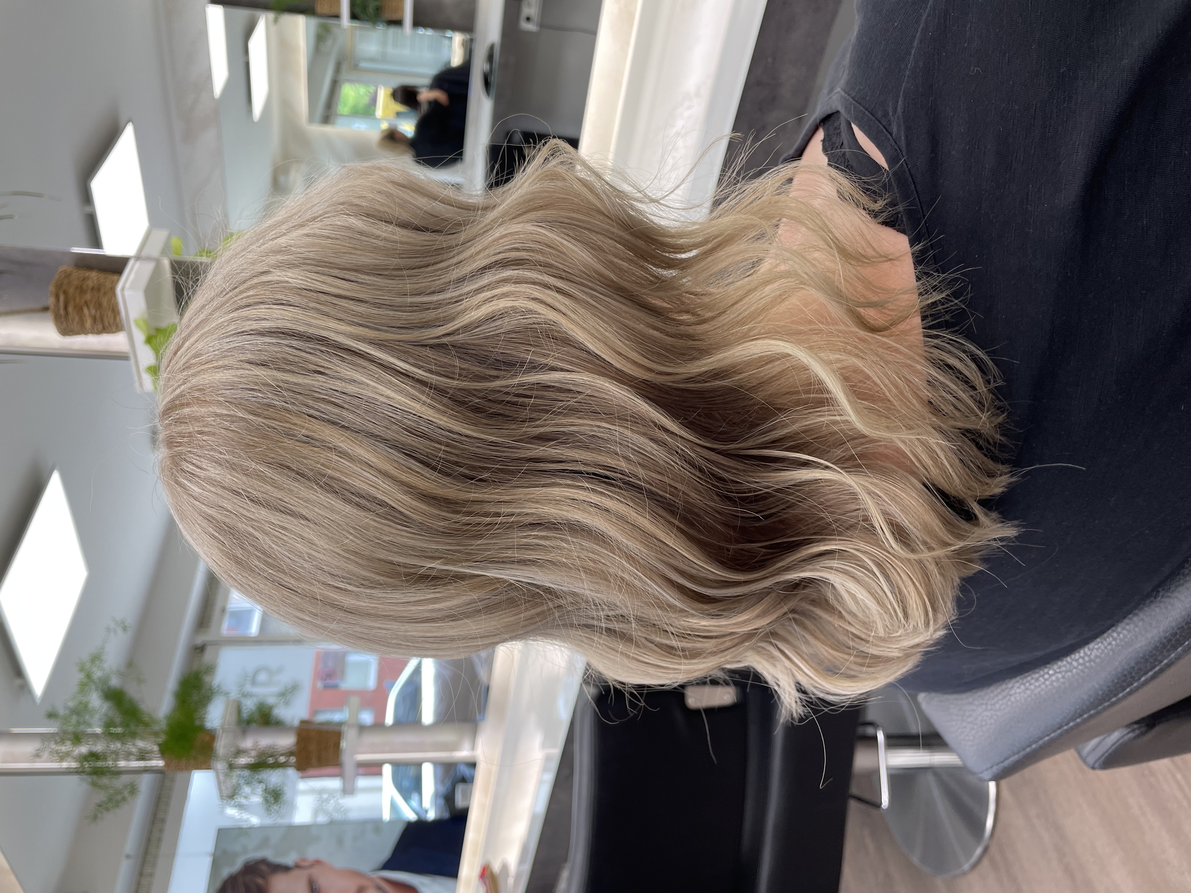 Balayage Haarfarbe