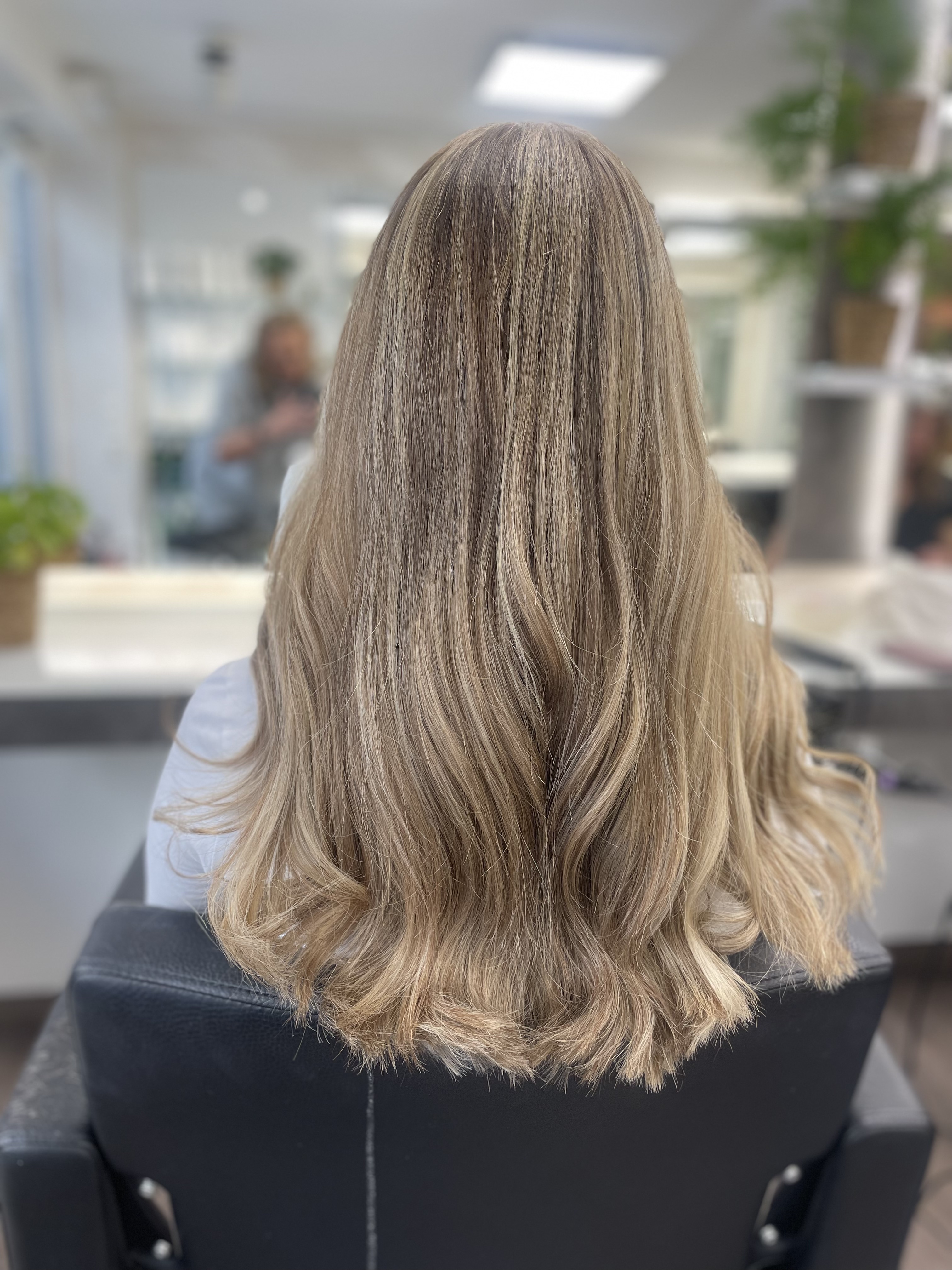 Balayage Haarfarbe